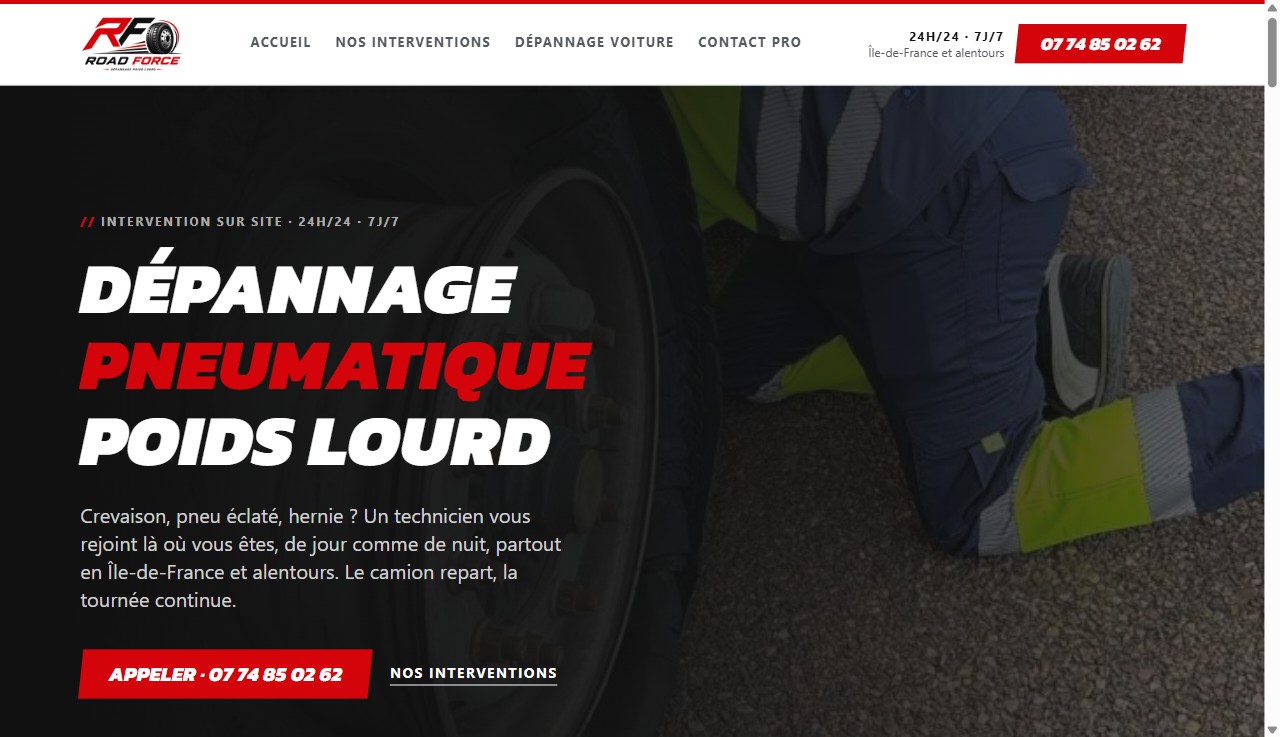 Site ROAD FORCE
